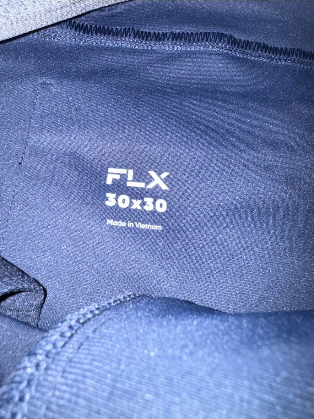 FLX Men's Navy Chinos - 30x30